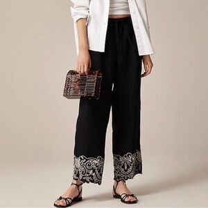 J. Crew New Soleil 100% Linen Pants